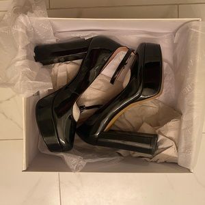 Chelsea and Violet Black heels